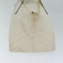 GUCCI GG Canvas Tote Bag White 131230 Auth 77494-4