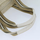 GUCCI GG Canvas Tote Bag White 131230 Auth 77494-7