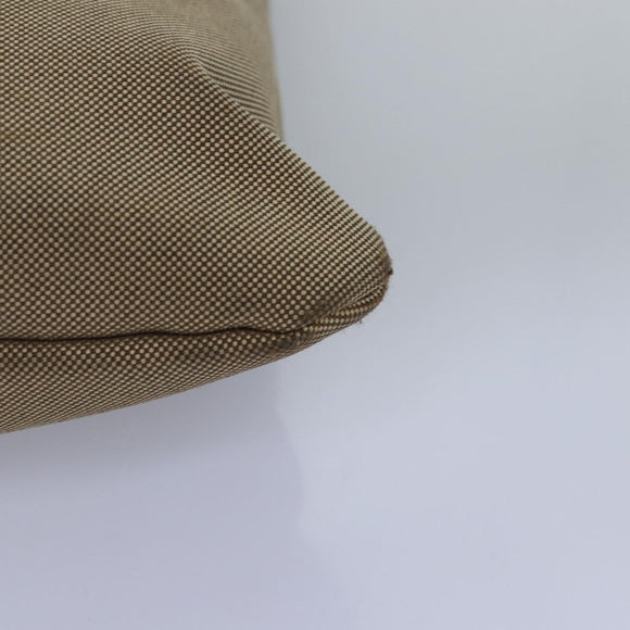 PRADA Shoulder Bag Canvas Beige Auth 77502