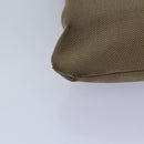 PRADA Shoulder Bag Canvas Beige Auth 77502-15