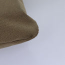 PRADA Shoulder Bag Canvas Beige Auth 77502-16