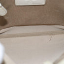 PRADA Shoulder Bag Canvas Beige Auth 77502-10