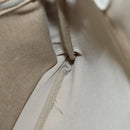 PRADA Shoulder Bag Canvas Beige Auth 77502-18