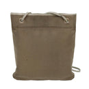 PRADA Shoulder Bag Canvas Beige Auth 77502-2