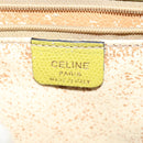CELINE Tote Bag Leather Yellow Auth 77510-18