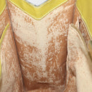 CELINE Tote Bag Leather Yellow Auth 77510-20