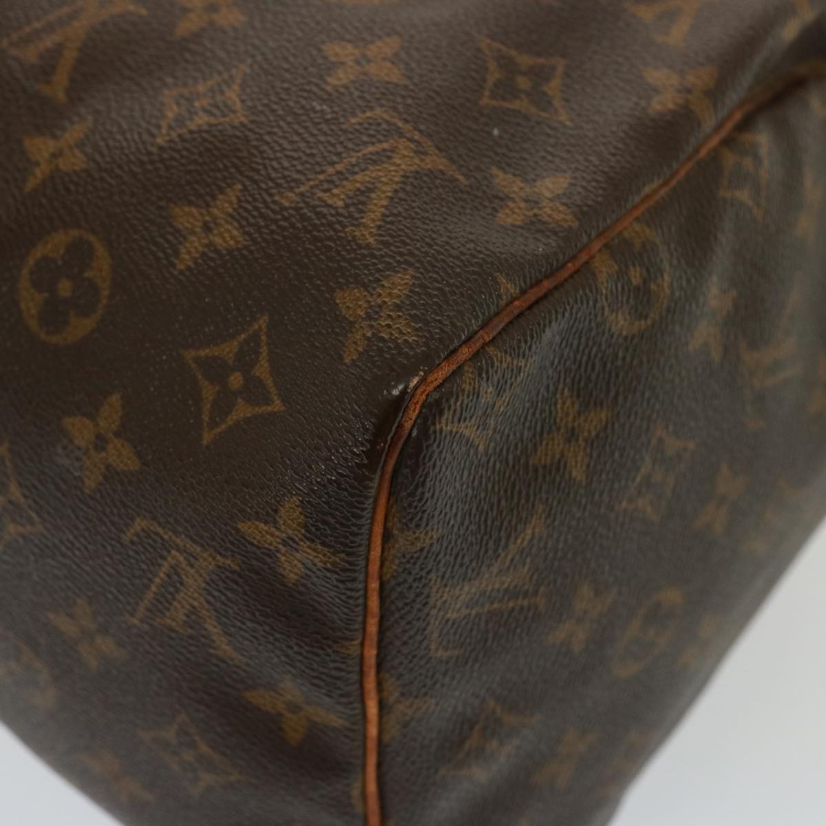 LOUIS VUITTON Monogram Speedy 30 Hand Bag M41526 LV Auth 77535