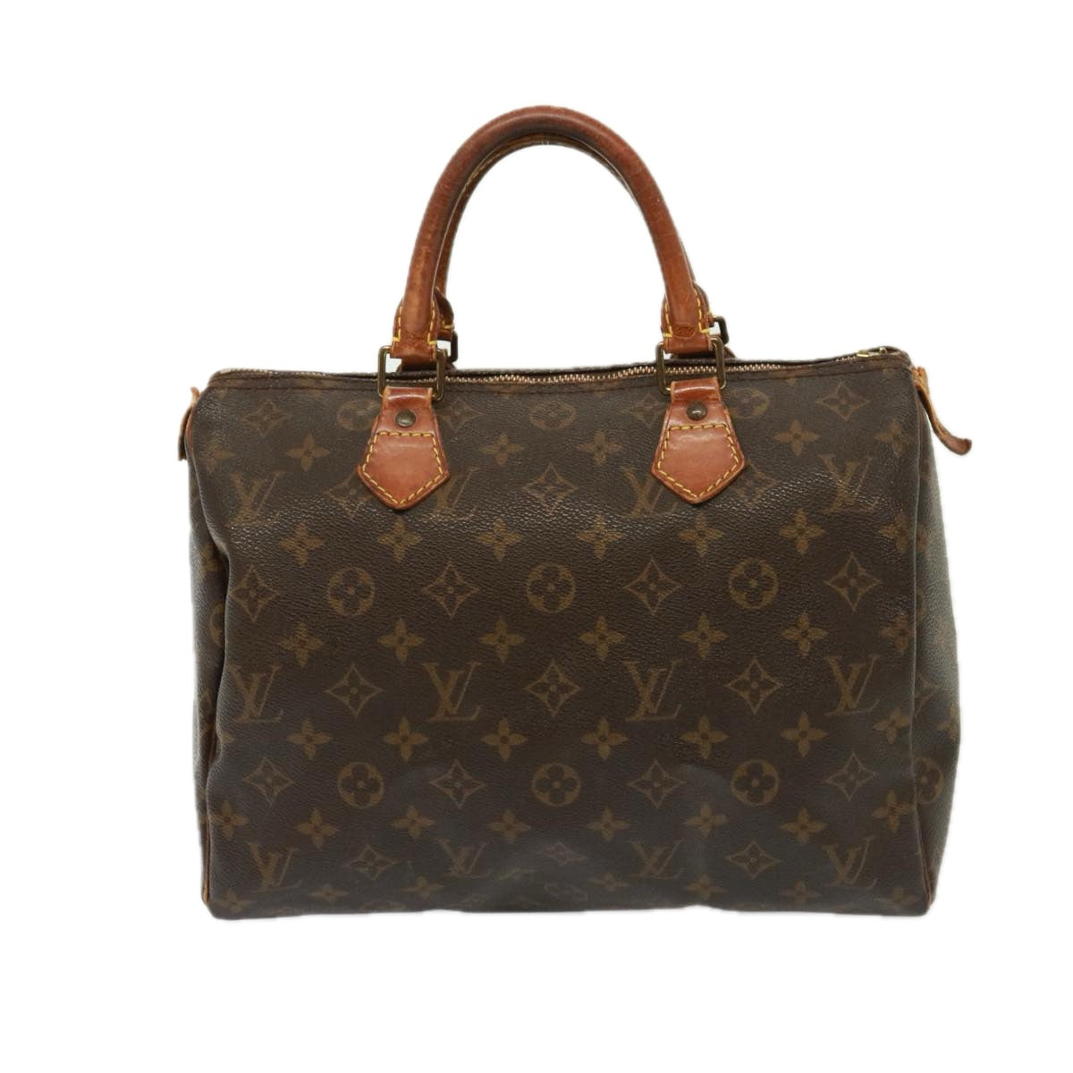 LOUIS VUITTON Monogram Speedy 30 Hand Bag M41526 LV Auth 77535