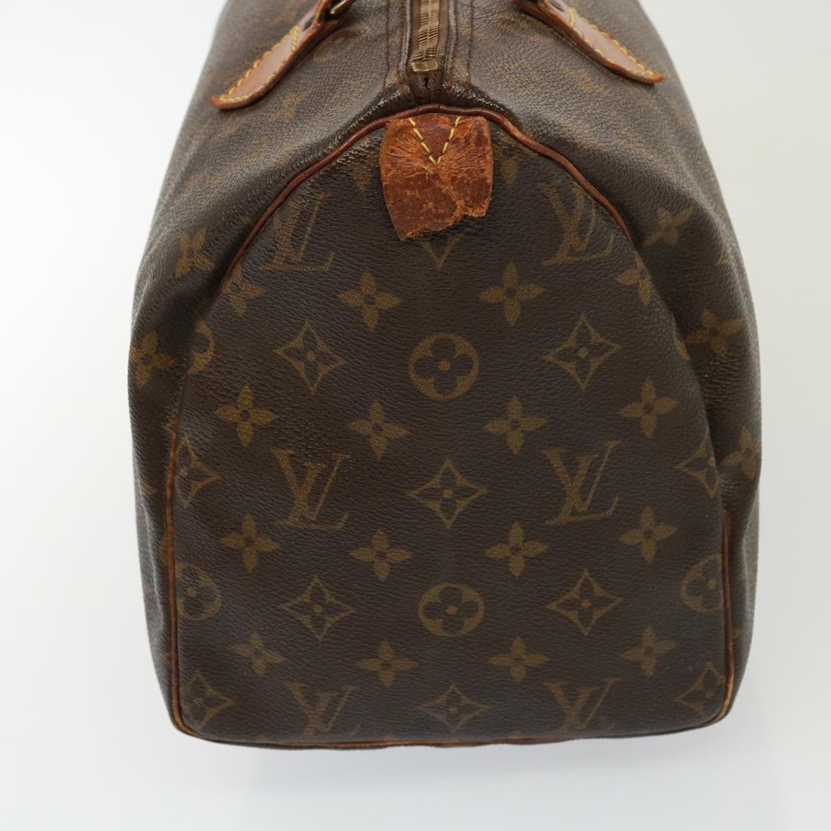 LOUIS VUITTON Monogram Speedy 30 Hand Bag M41526 LV Auth 77535