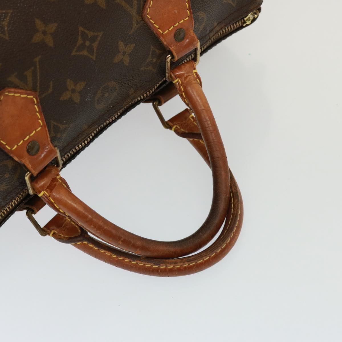 LOUIS VUITTON Monogram Speedy 30 Hand Bag M41526 LV Auth 77535