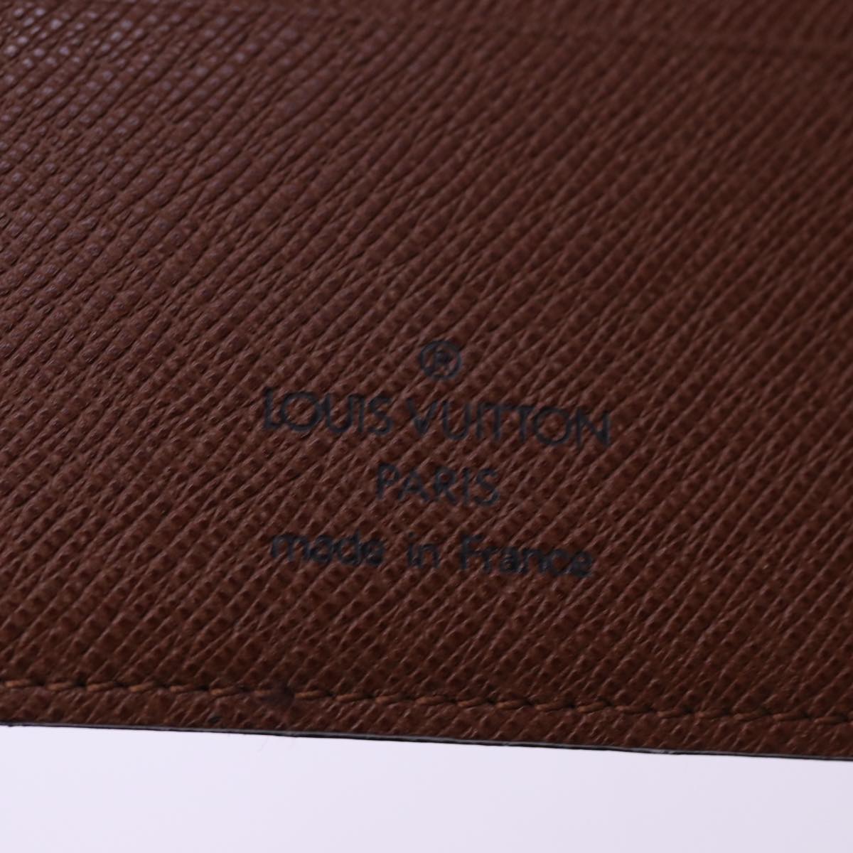 LOUIS VUITTON Monogram Couvel Tulle Passopole Passport Case M60180 Auth 77539