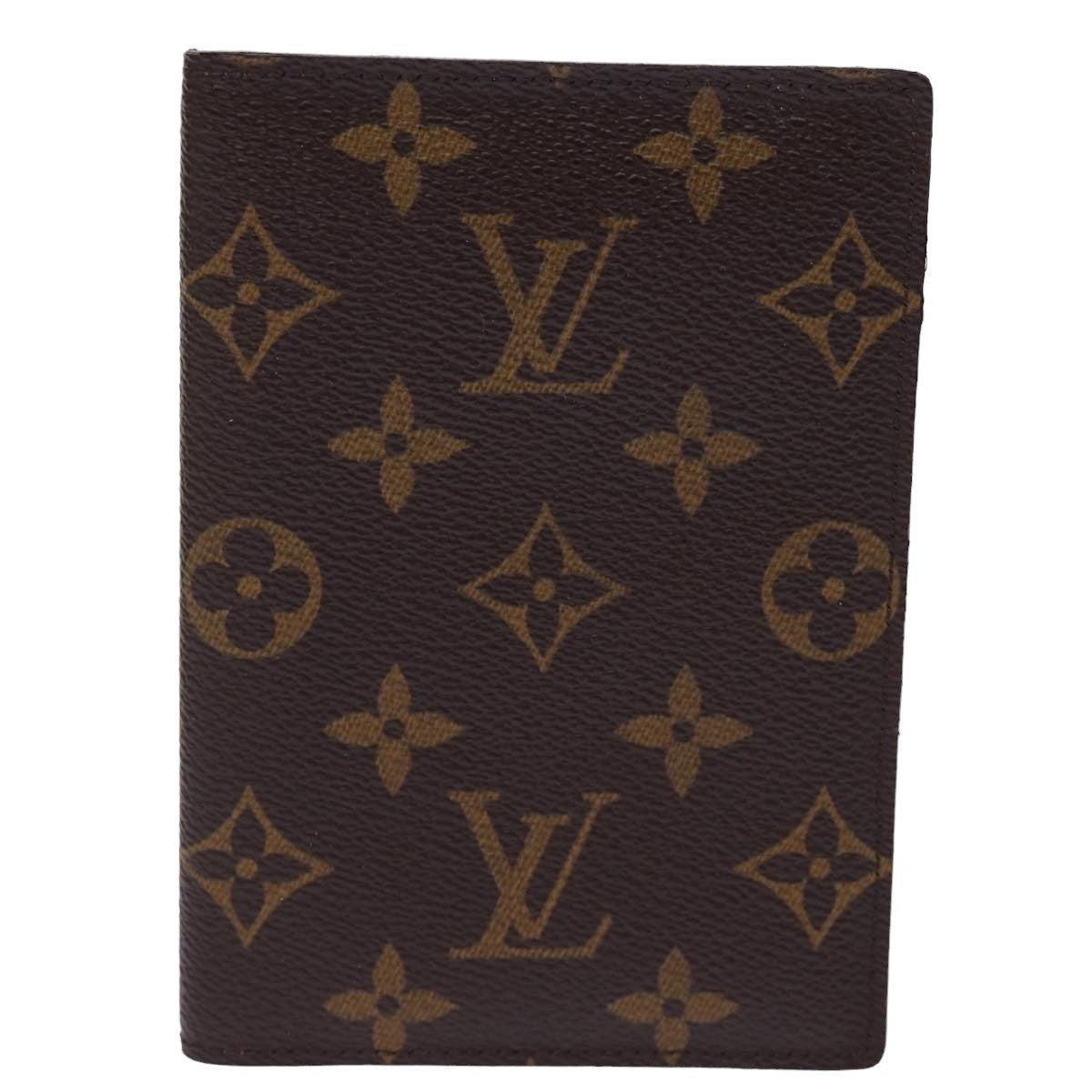 LOUIS VUITTON Monogram Couvel Tulle Passopole Passport Case M60180 Auth 77539