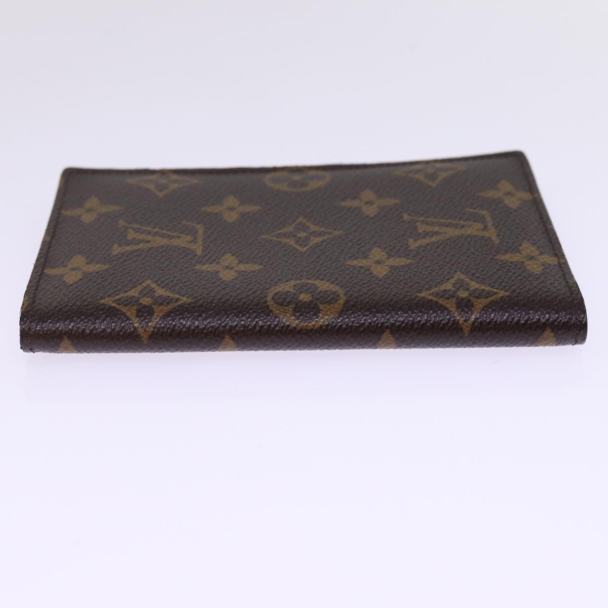 LOUIS VUITTON Monogram Couvel Tulle Passopole Passport Case M60180 Auth 77539