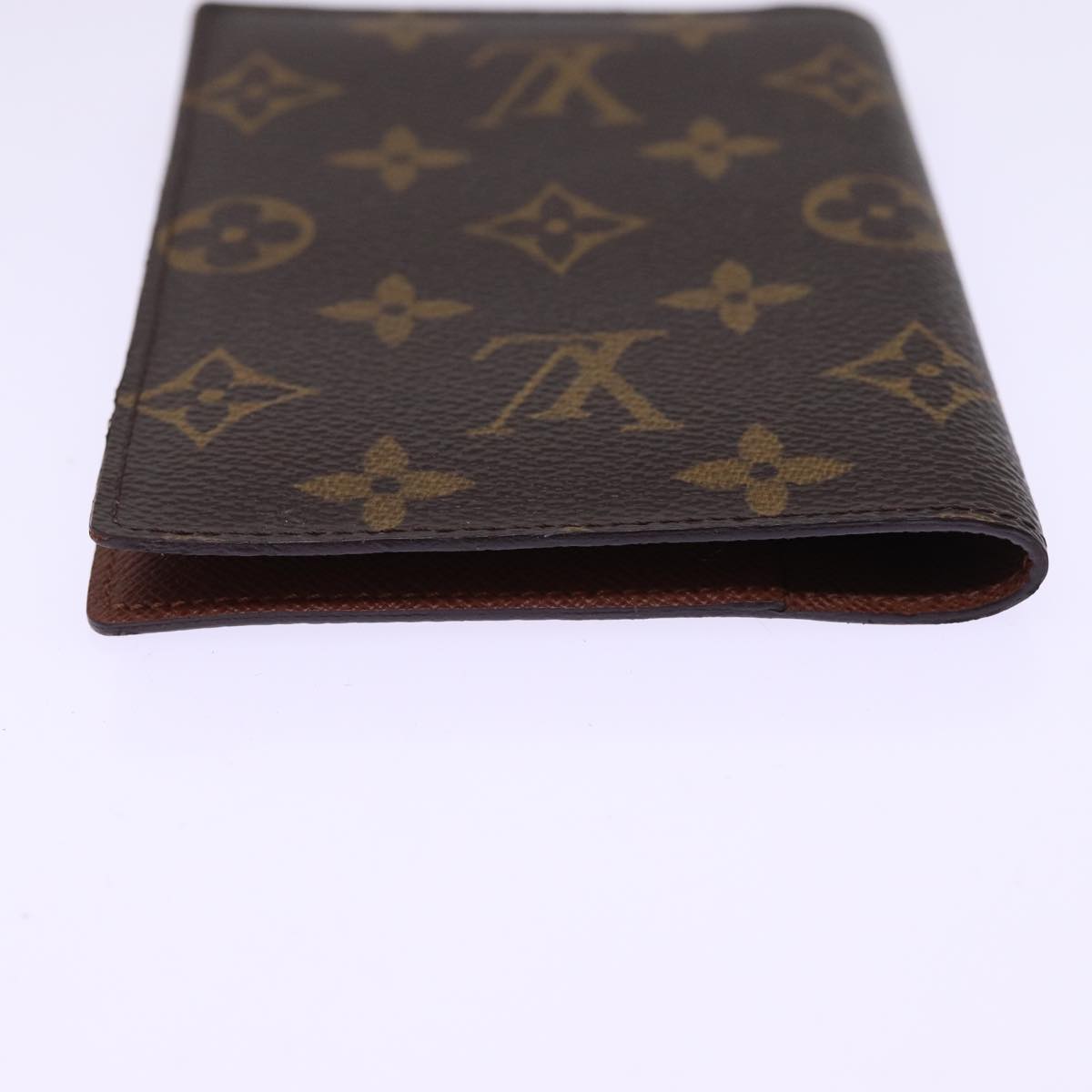 LOUIS VUITTON Monogram Couvel Tulle Passopole Passport Case M60180 Auth 77539