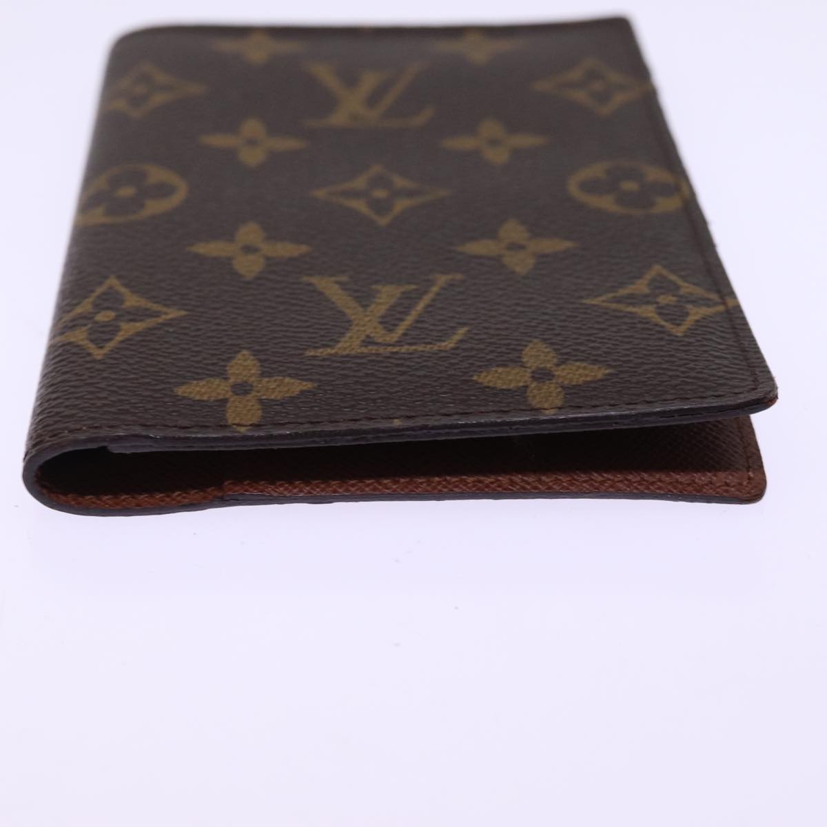 LOUIS VUITTON Monogram Couvel Tulle Passopole Passport Case M60180 Auth 77539