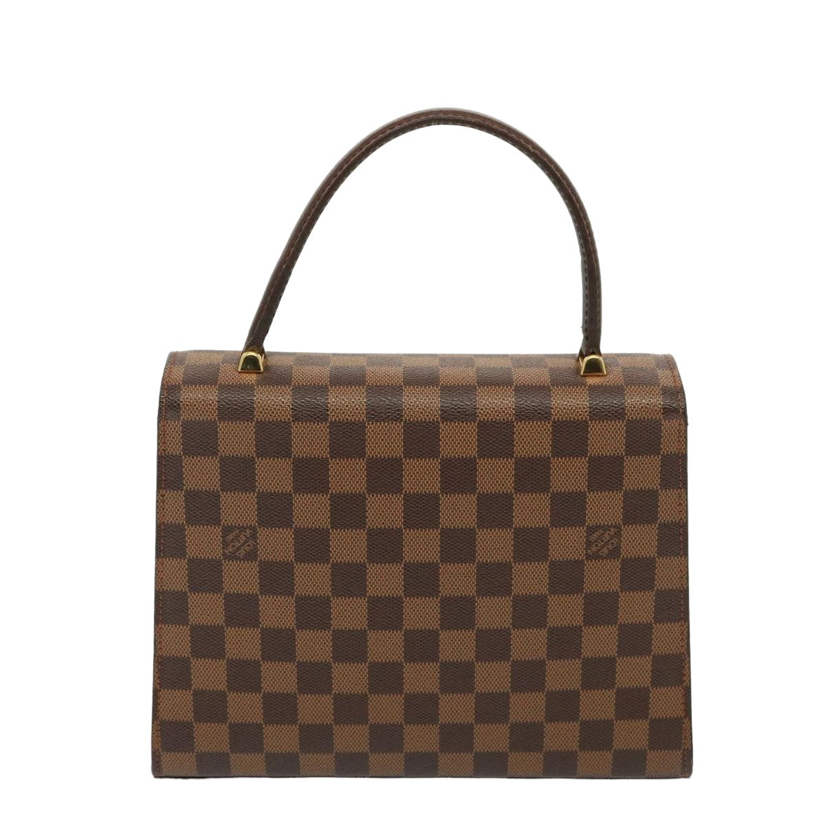 LOUIS VUITTON Damier Ebene Malesherbes Hand Bag N51379 LV Auth 77542 - 0