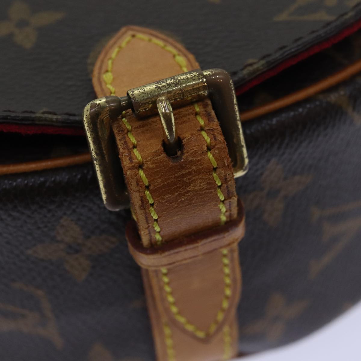 LOUIS VUITTON Monogram Tambourine Shoulder Bag M51179 LV Auth 77543