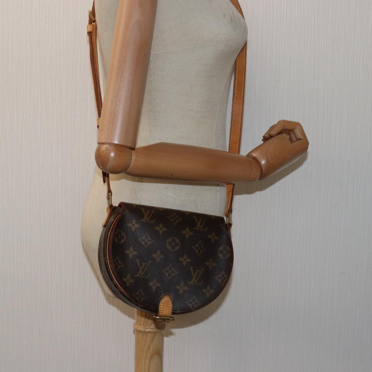 LOUIS VUITTON Monogram Tambourine Shoulder Bag M51179 LV Auth 77543