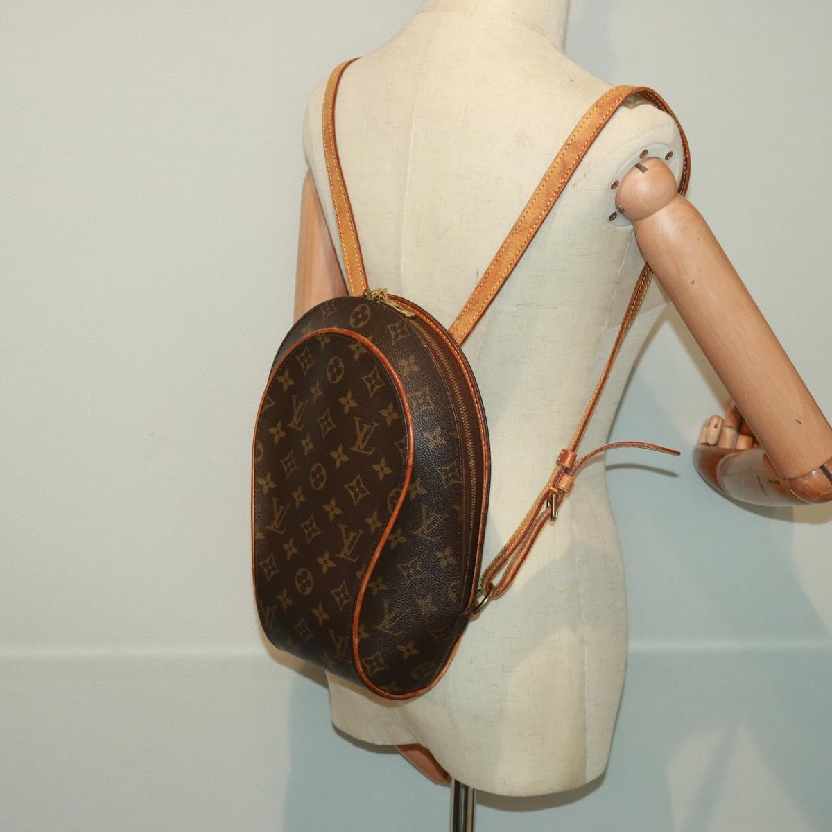 LOUIS VUITTON Monogram Ellipse Sac A Dos Shoulder Bag M51125 LV Auth 77544