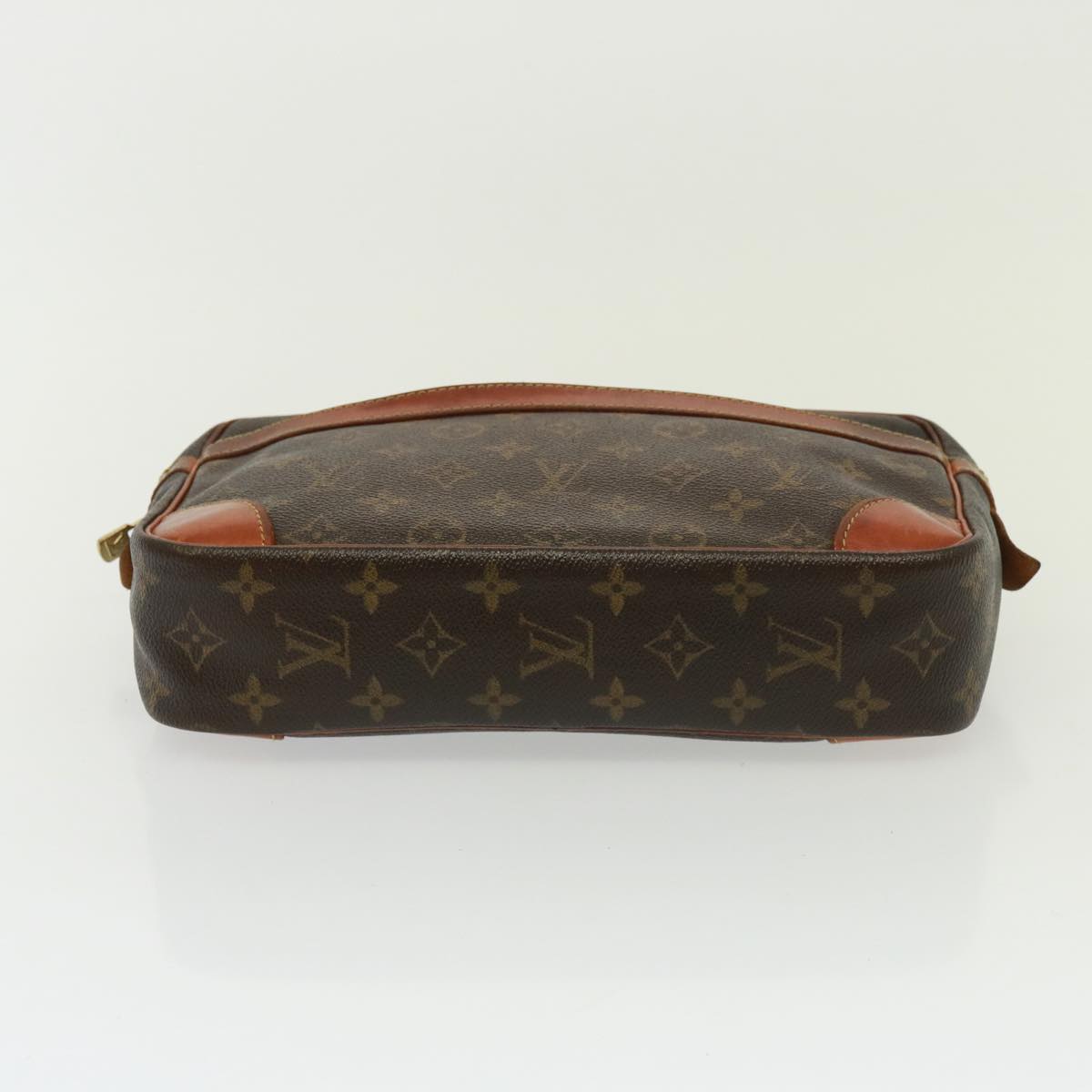 LOUIS VUITTON Monogram Compiegne 28 Clutch Bag M51845 LV Auth 77579