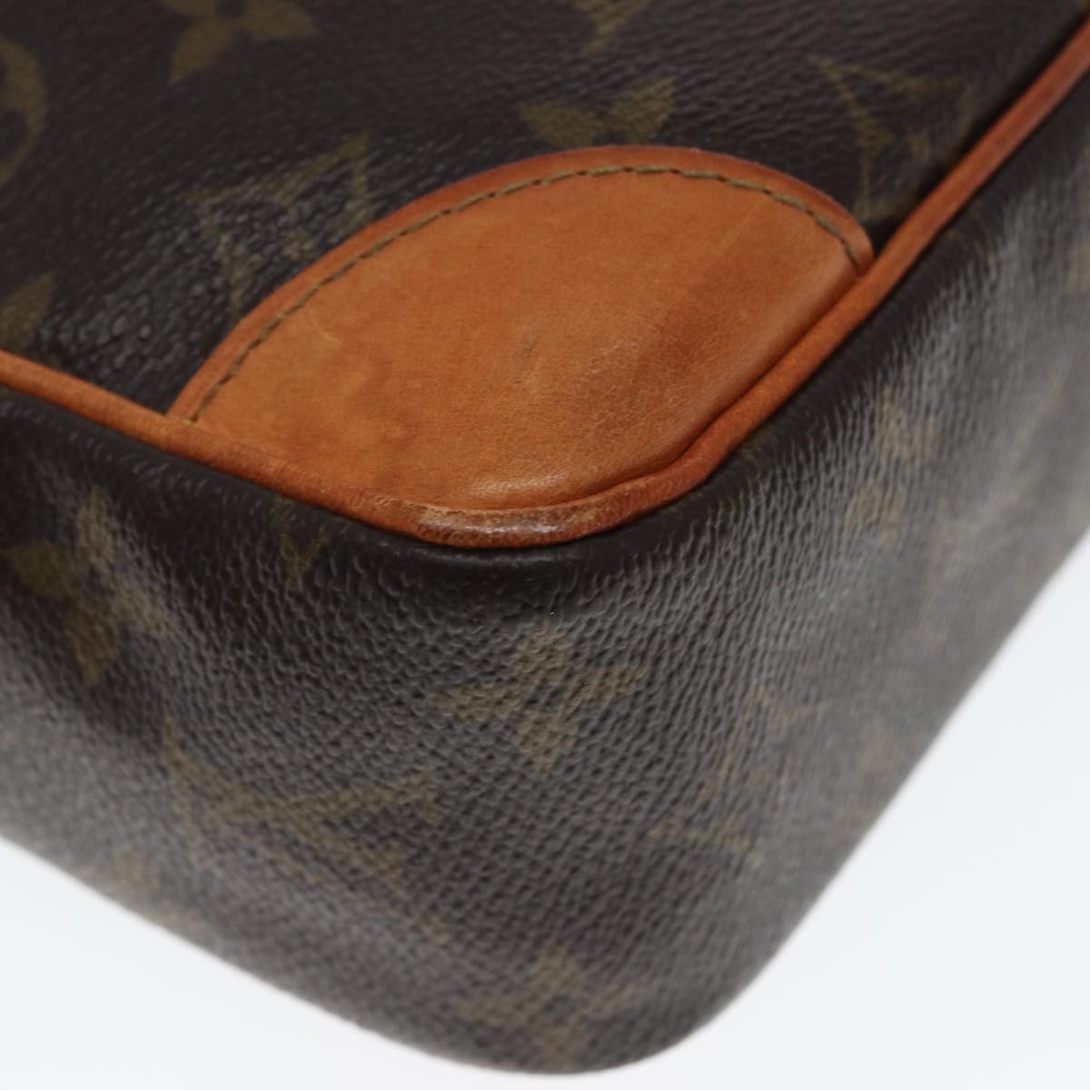 LOUIS VUITTON Monogram Compiegne 28 Clutch Bag M51845 LV Auth 77580