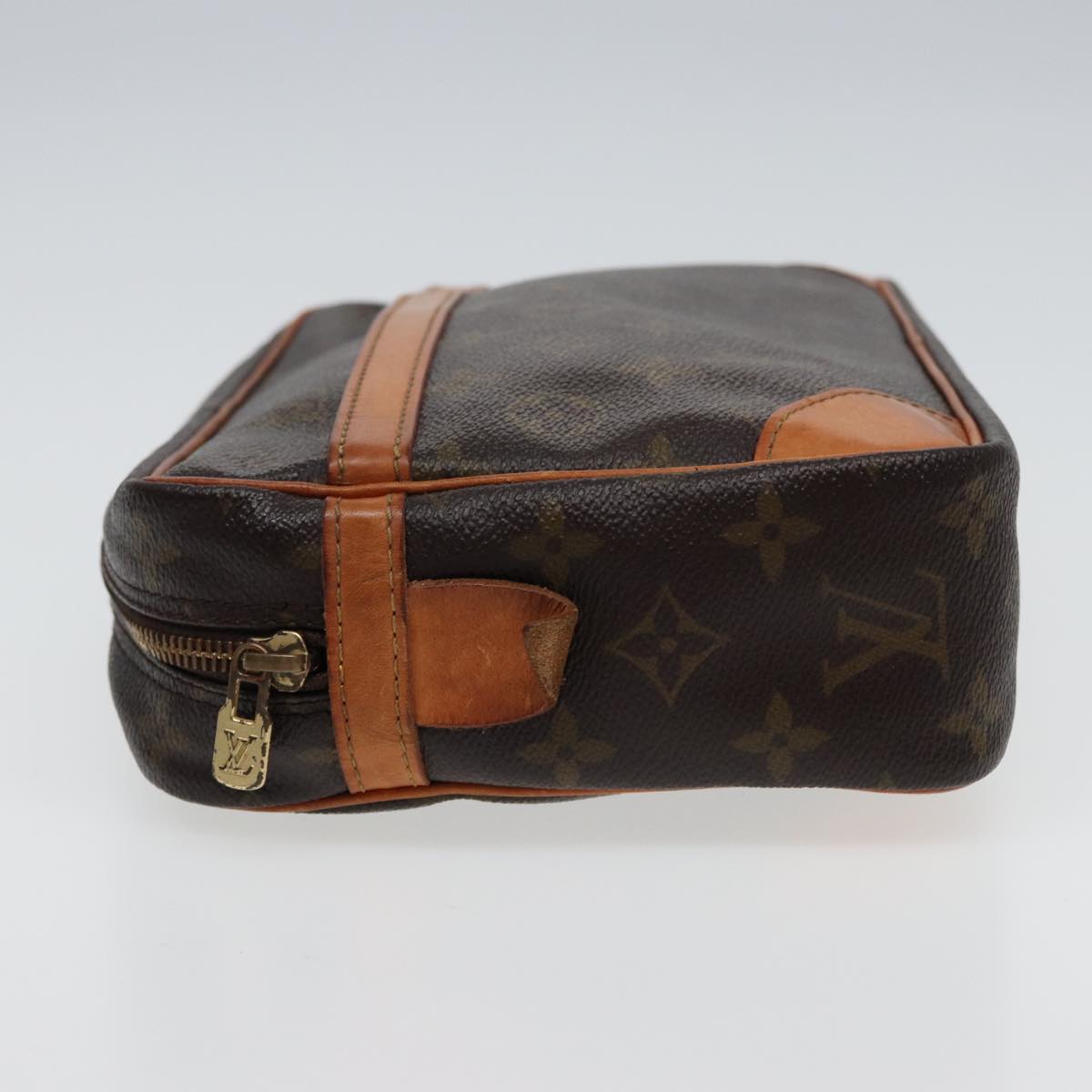 LOUIS VUITTON Monogram Compiegne 28 Clutch Bag M51845 LV Auth 77580