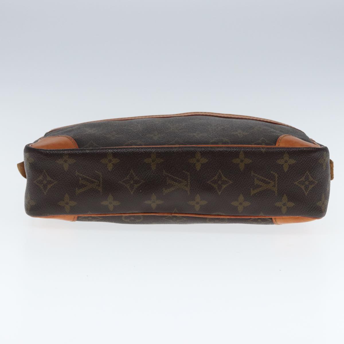 LOUIS VUITTON Monogram Compiegne 28 Clutch Bag M51845 LV Auth 77580