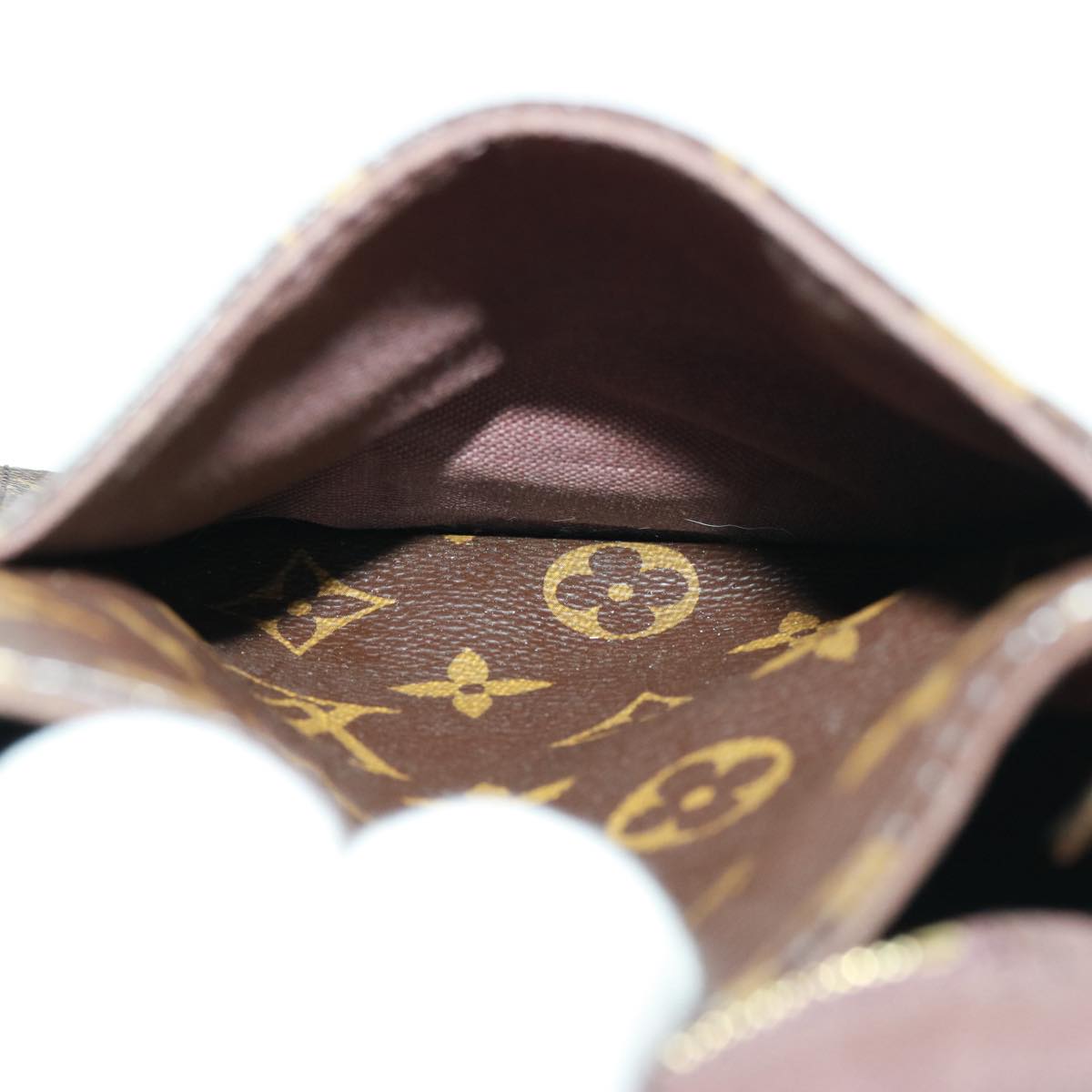 LOUIS VUITTON Monogram Menilmontant PM Shoulder Bag M40474 LV Auth 77582