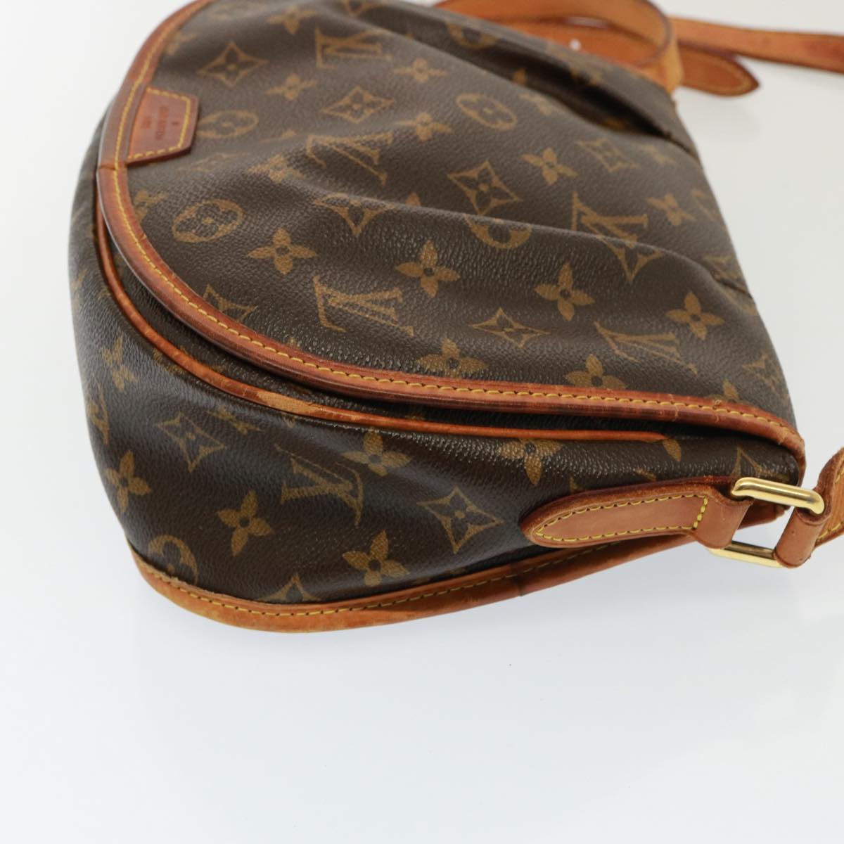 LOUIS VUITTON Monogram Menilmontant PM Shoulder Bag M40474 LV Auth 77582