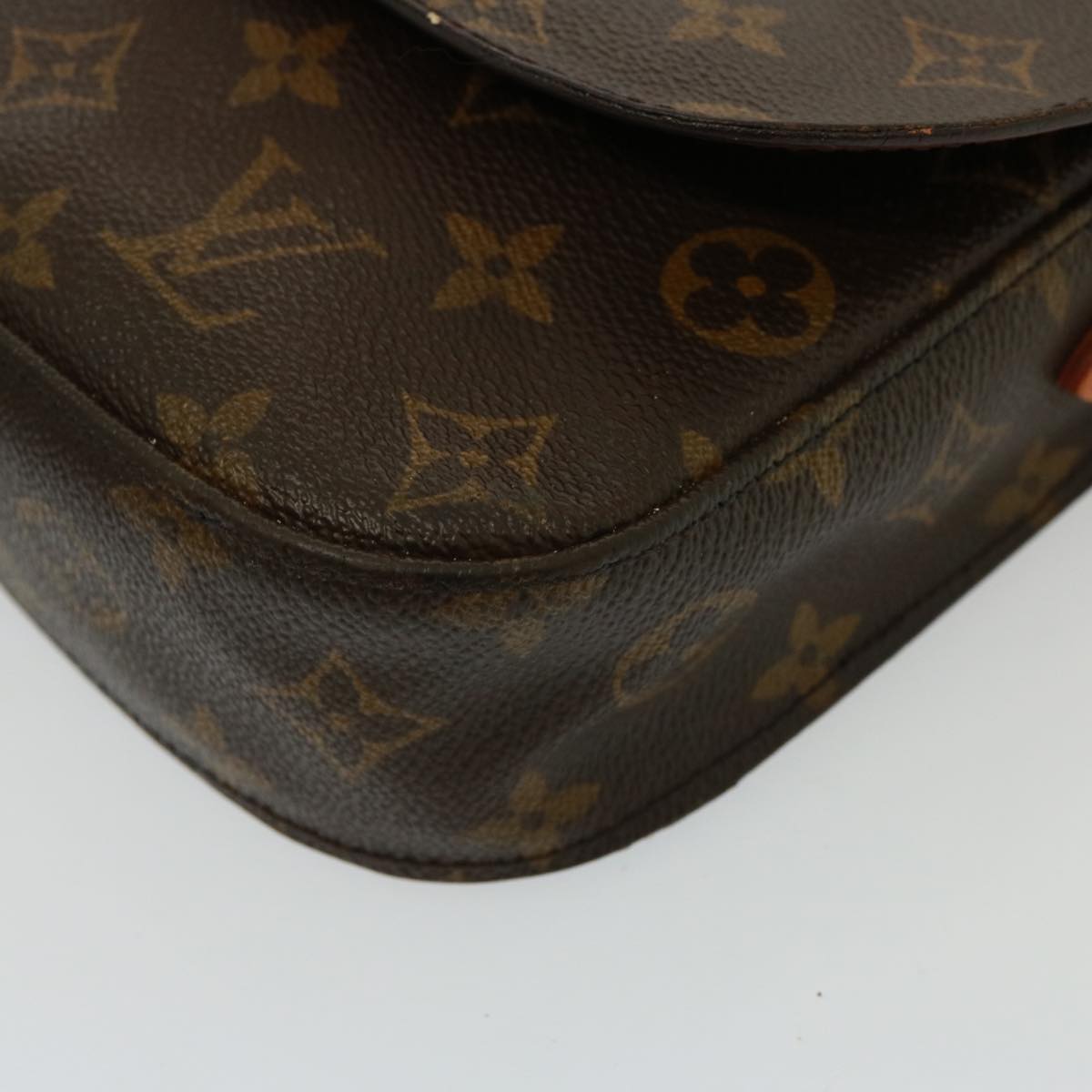 LOUIS VUITTON Monogram Saint Cloud MM Shoulder Bag M51243 LV Auth 77583