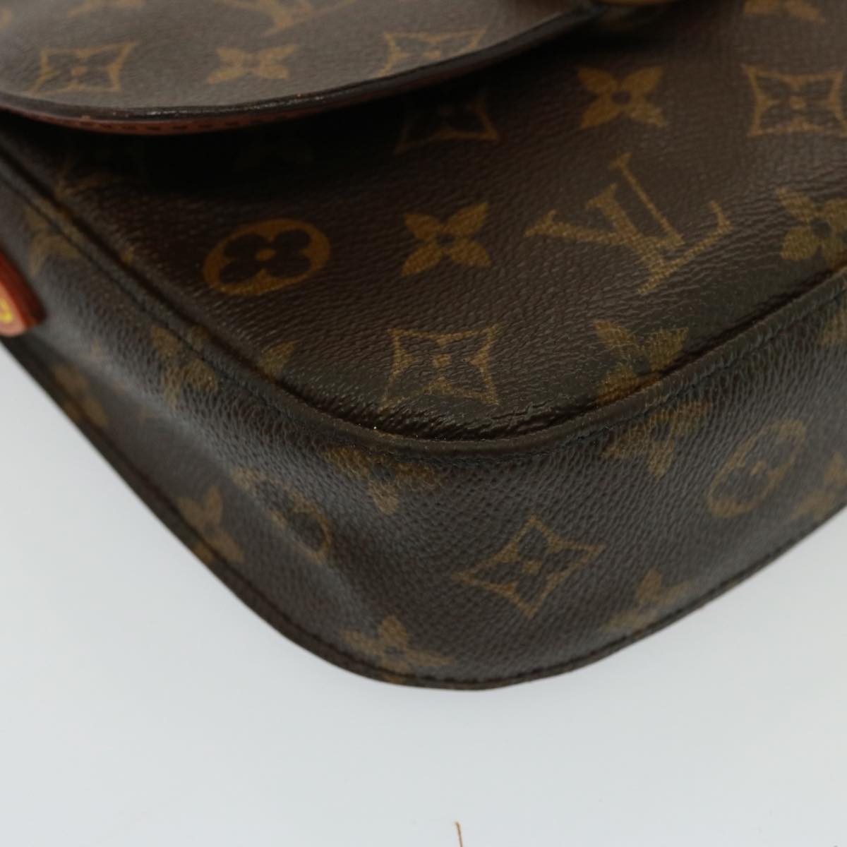 LOUIS VUITTON Monogram Saint Cloud MM Shoulder Bag M51243 LV Auth 77583