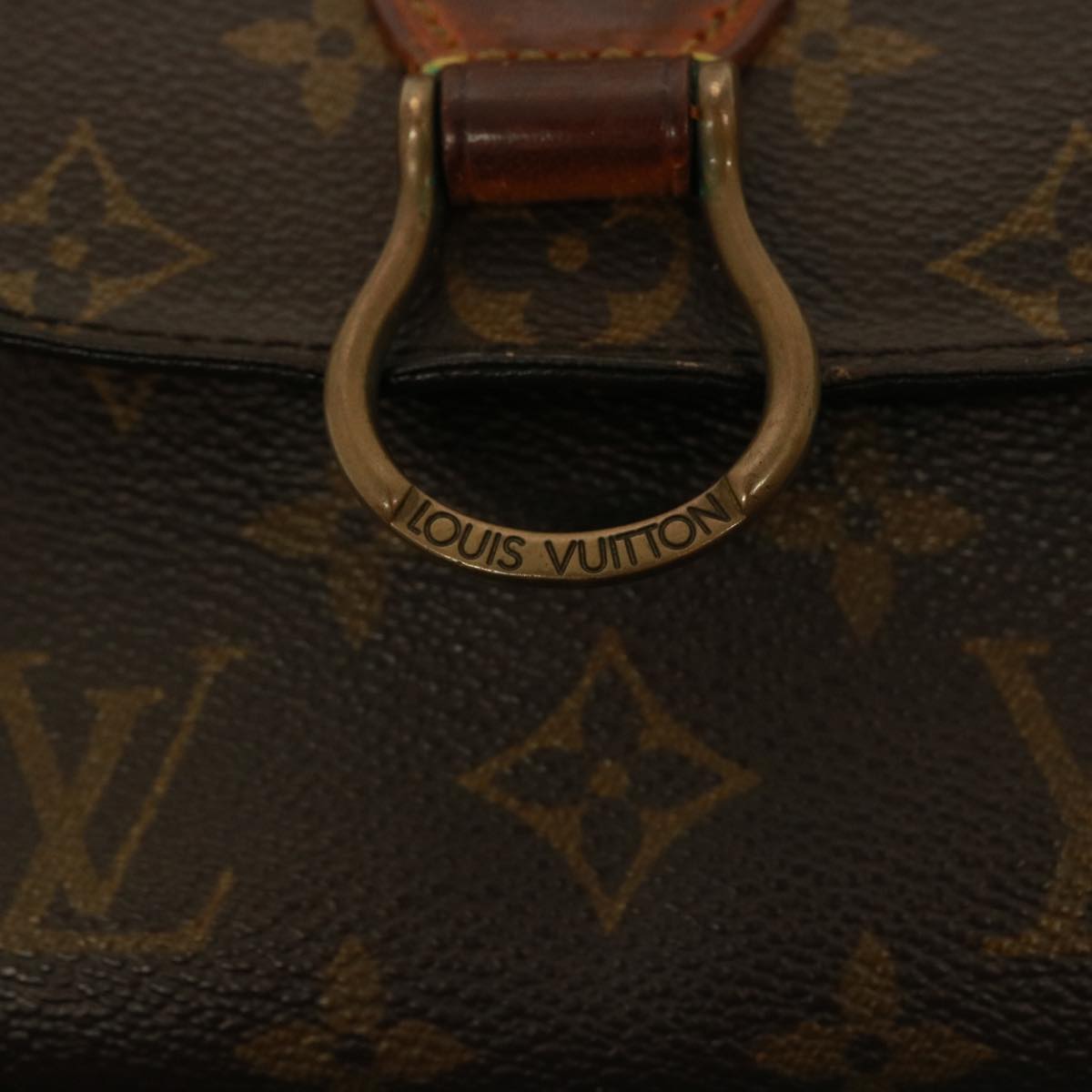 LOUIS VUITTON Monogram Saint Cloud MM Shoulder Bag M51243 LV Auth 77583