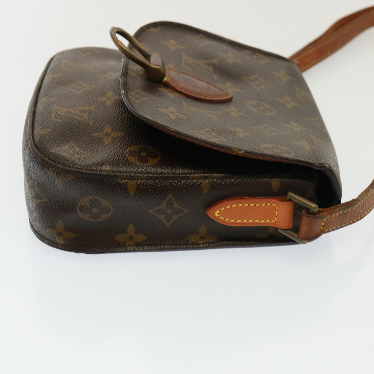 LOUIS VUITTON Monogram Saint Cloud MM Shoulder Bag M51243 LV Auth 77583