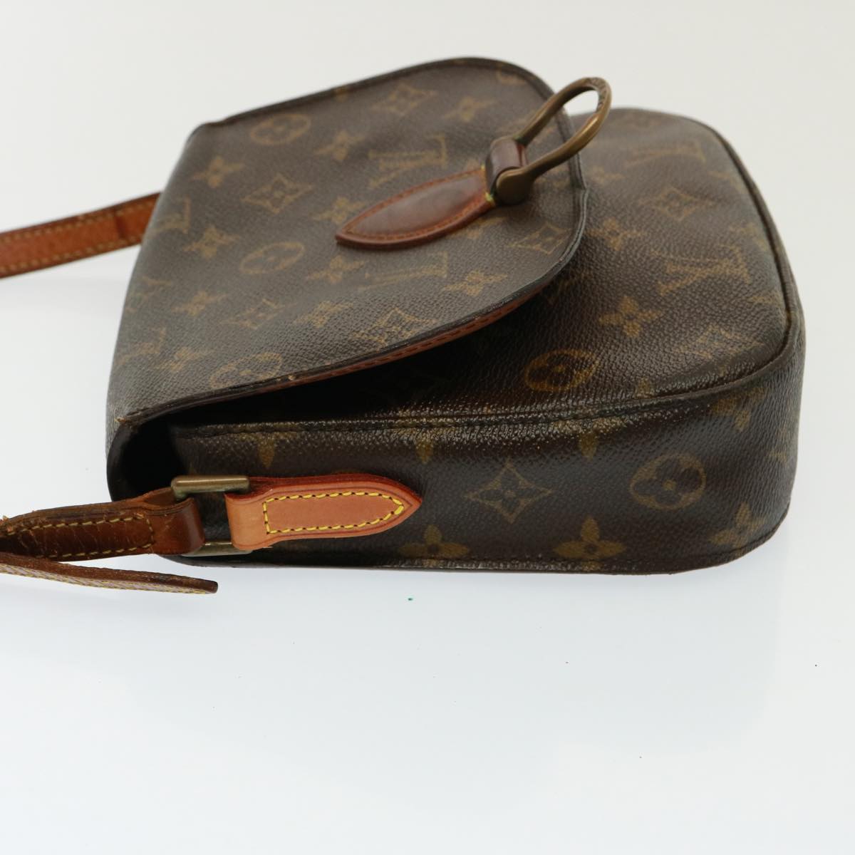 LOUIS VUITTON Monogram Saint Cloud MM Shoulder Bag M51243 LV Auth 77583