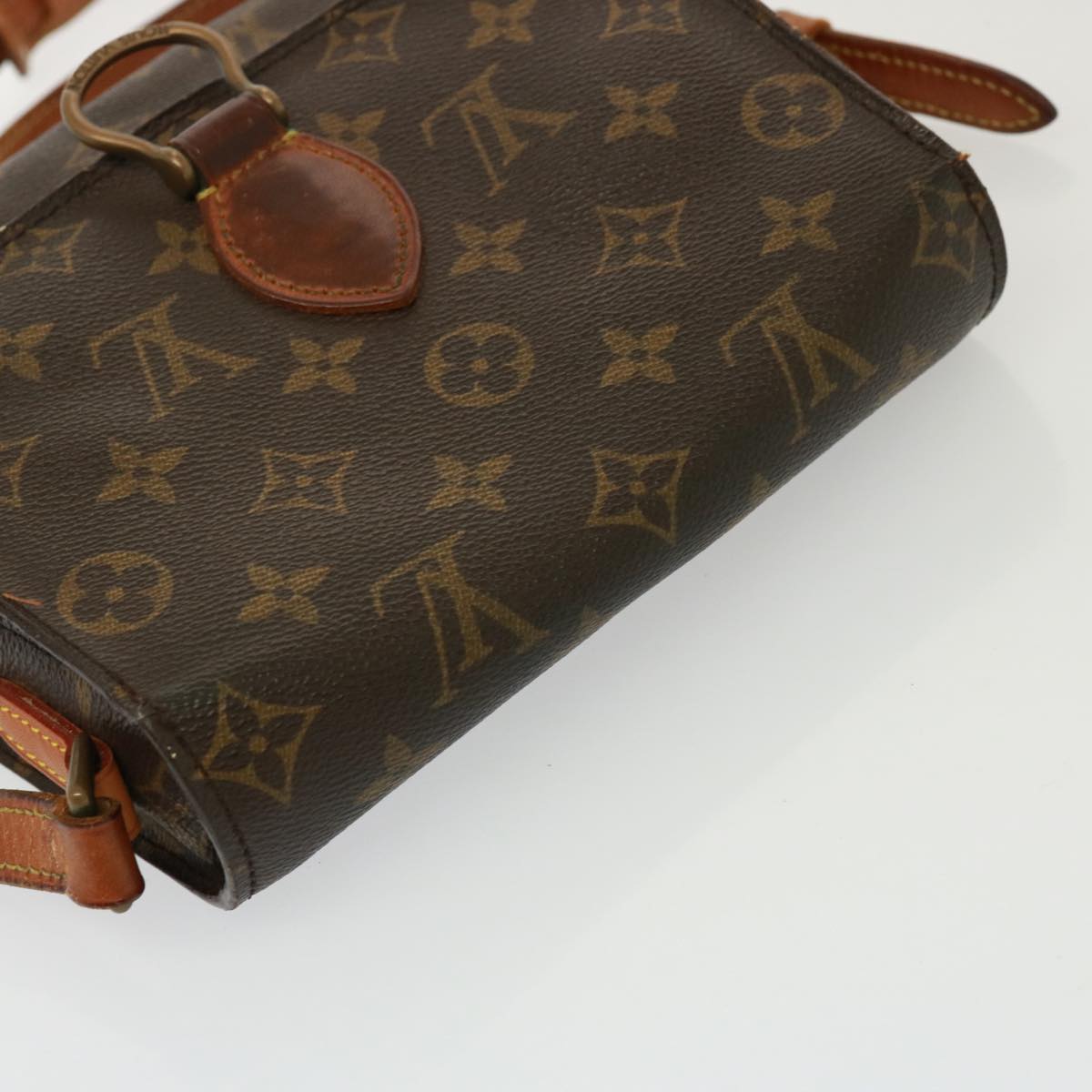 LOUIS VUITTON Monogram Saint Cloud MM Shoulder Bag M51243 LV Auth 77583