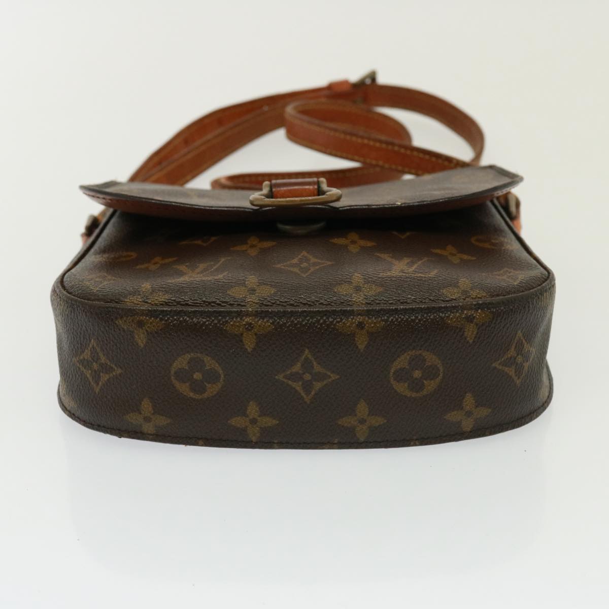 LOUIS VUITTON Monogram Saint Cloud MM Shoulder Bag M51243 LV Auth 77583