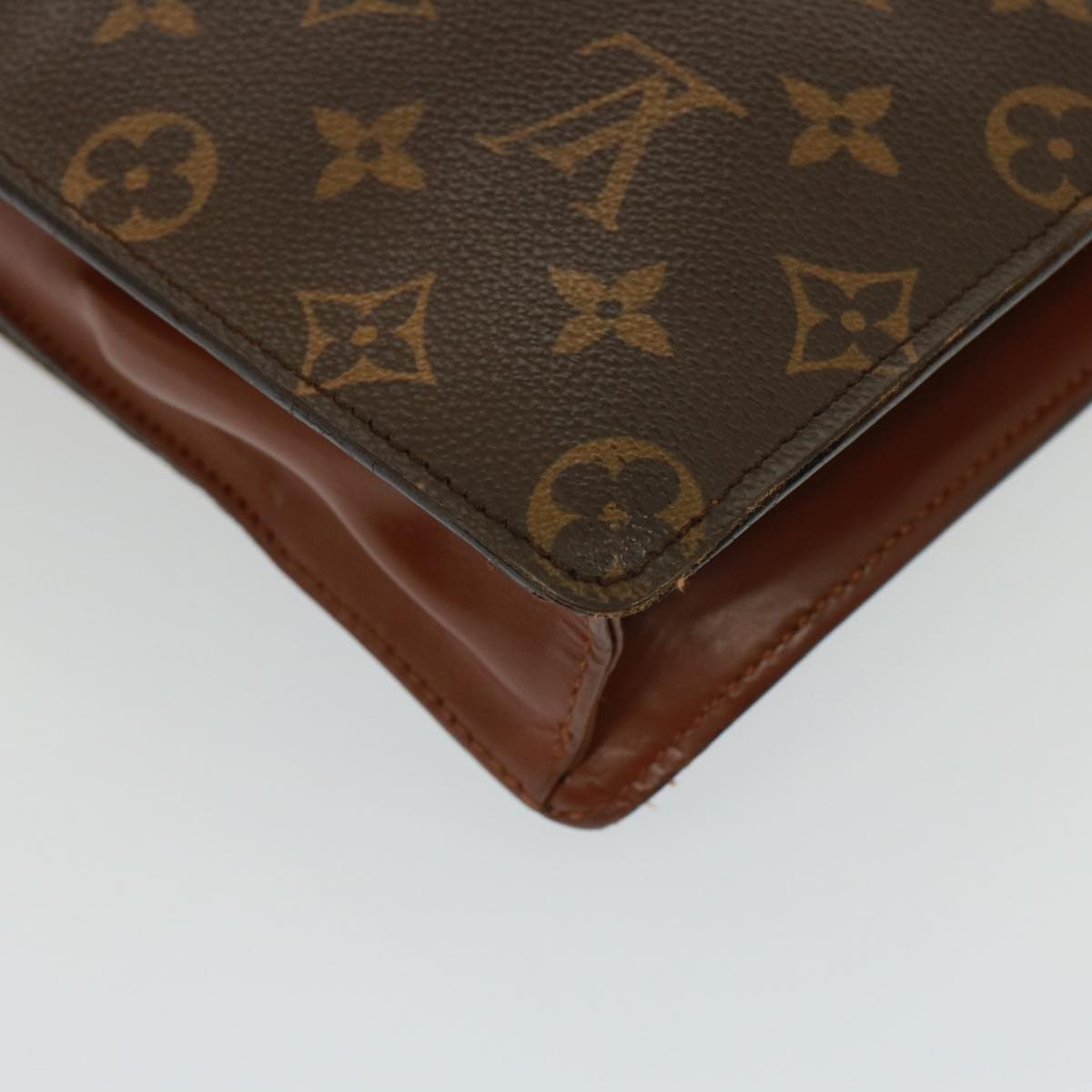 LOUIS VUITTON Monogram Monceau 26 Shoulder Bag M51187 LV Auth 77586