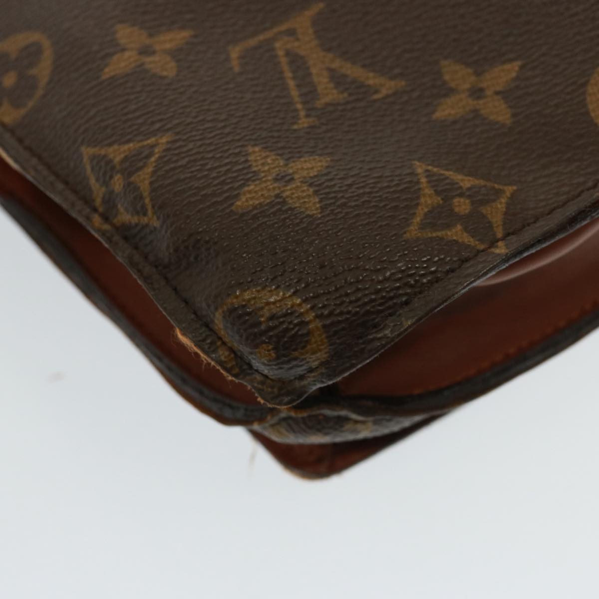 LOUIS VUITTON Monogram Monceau 26 Shoulder Bag M51187 LV Auth 77586