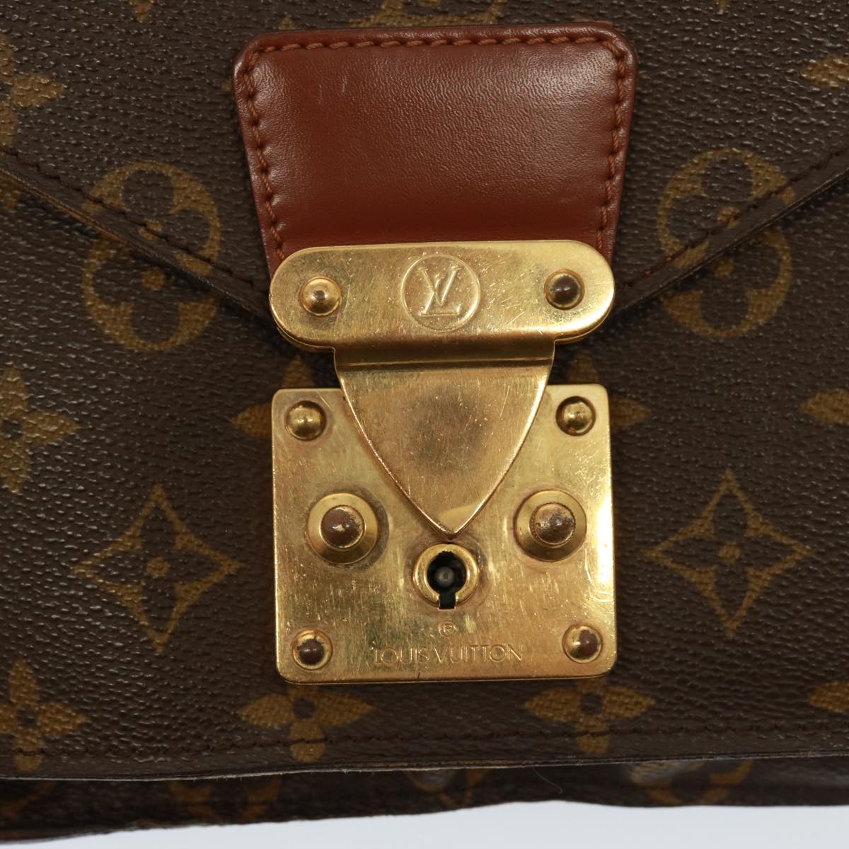 LOUIS VUITTON Monogram Monceau 26 Shoulder Bag M51187 LV Auth 77586