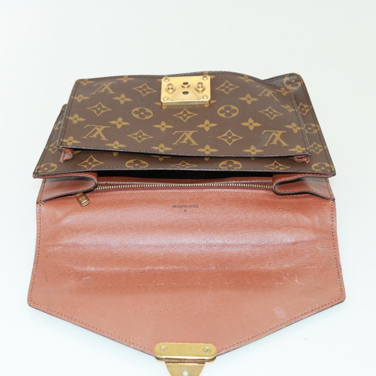 LOUIS VUITTON Monogram Monceau 26 Shoulder Bag M51187 LV Auth 77586