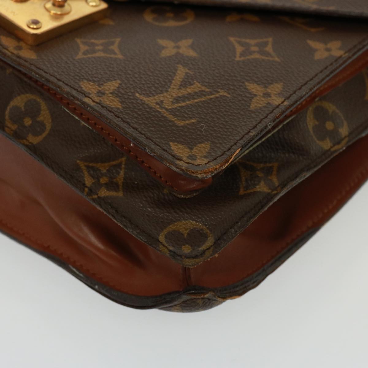 LOUIS VUITTON Monogram Monceau 26 Shoulder Bag M51187 LV Auth 77586