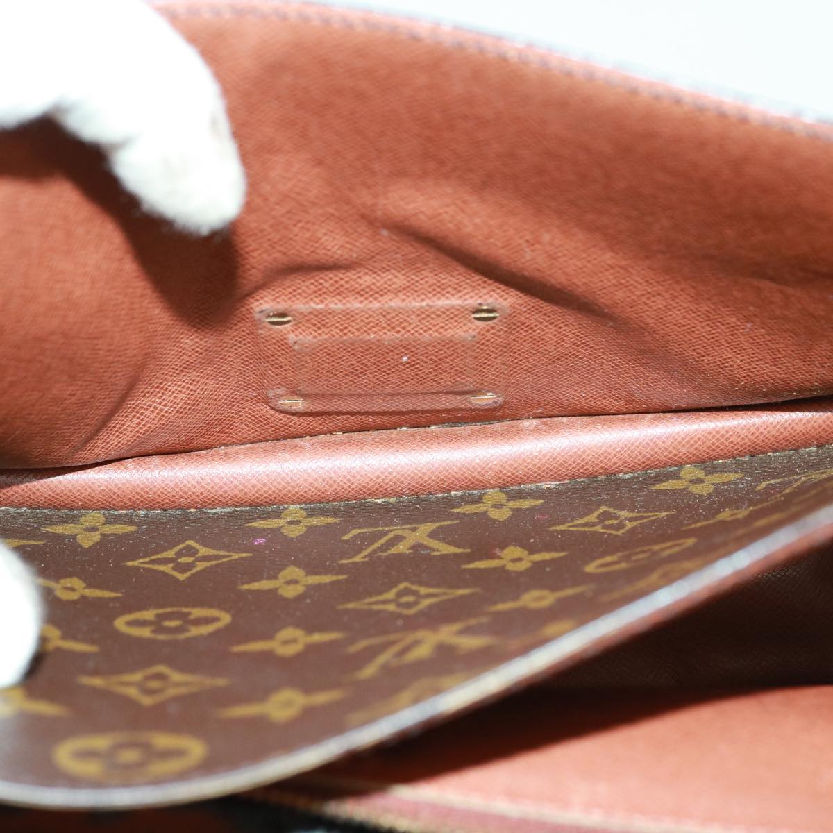 LOUIS VUITTON Monogram Monceau 2Way Hand Bag M51185 LV Auth 77587