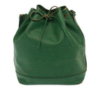 LOUIS VUITTON Epi Noe Shoulder Bag Green M44004 LV Auth 77594-13