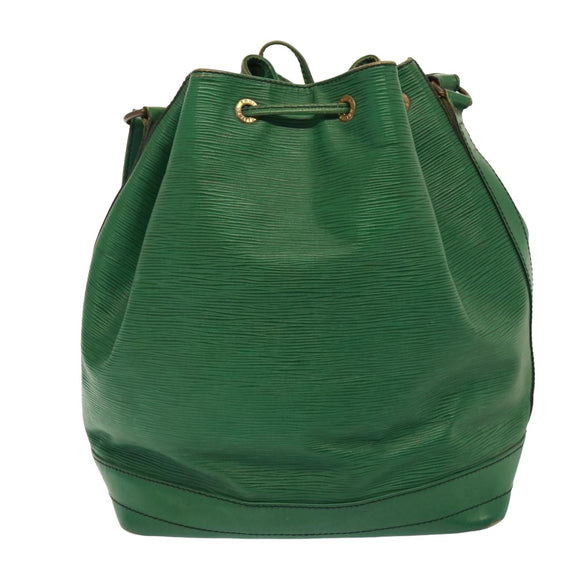 LOUIS VUITTON Epi Noe Shoulder Bag Green M44004 LV Auth 77594