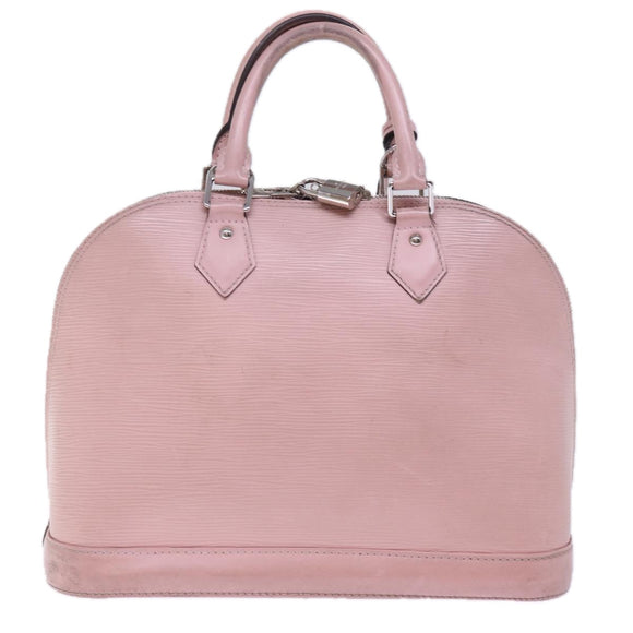 LOUIS VUITTON Epi Alma PM Hand Bag Pink M41323 LV Auth 77596