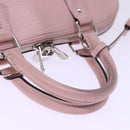 LOUIS VUITTON Epi Alma PM Hand Bag Pink M41323 LV Auth 77596-7