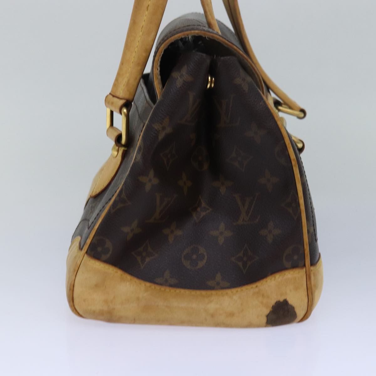 LOUIS VUITTON Monogram Beverly GM Shoulder Bag M40120 LV Auth 77605