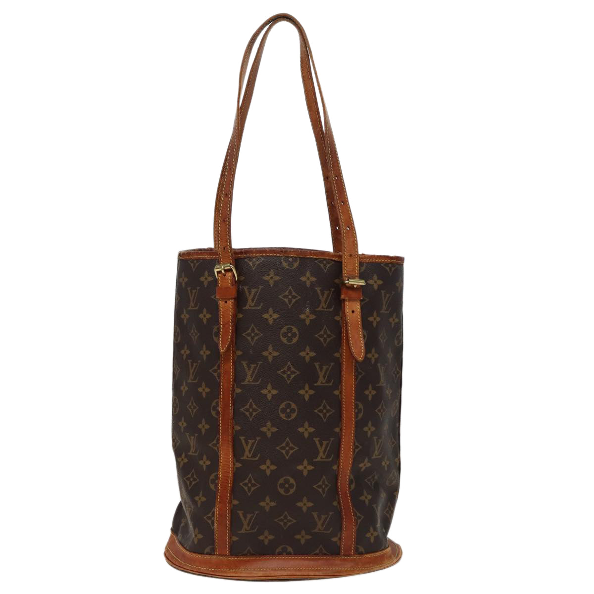 LOUIS VUITTON Monogram Bucket GM Shoulder Bag M42236 LV Auth 77608