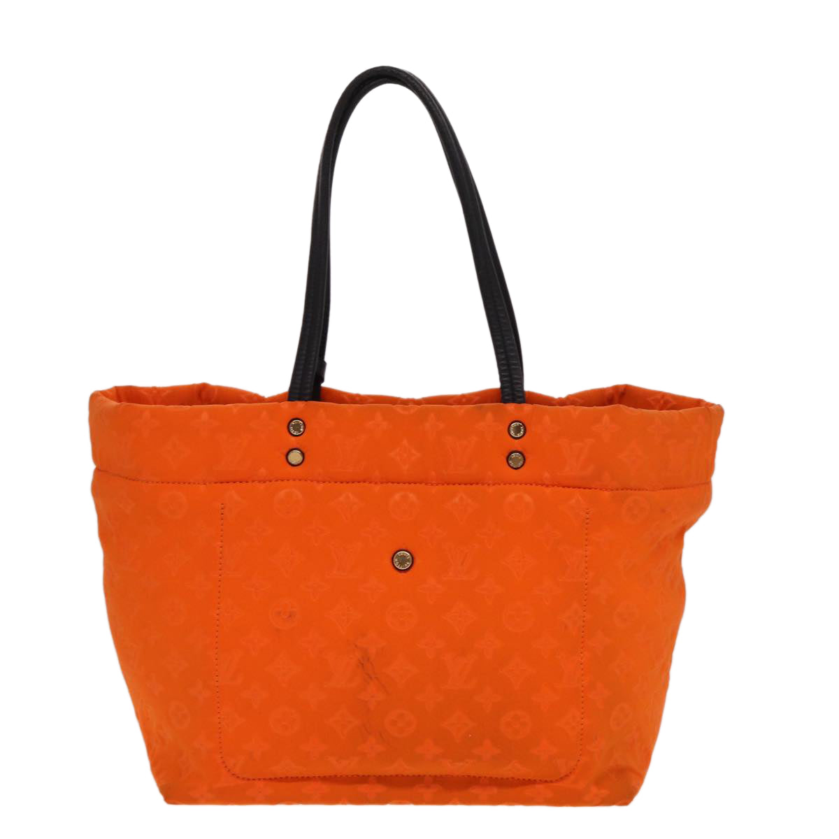 LOUIS VUITTON Cruise Line Scuba MM Tote Bag Orange M92803 LV Auth 77616 - 0