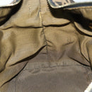 FENDI Zucca Canvas Vanity Pouch Brown Black Auth 77628-22